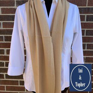 100% Cashmere Scarf NWT